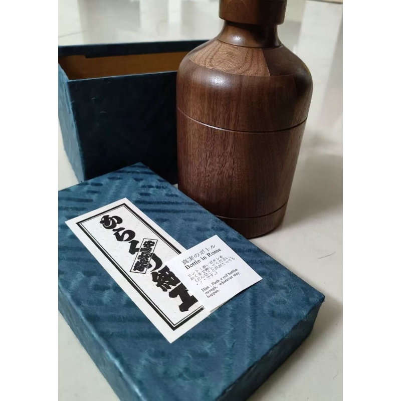 "Bottle in Rome"(M-23) Karakuri Box Akio Kamei