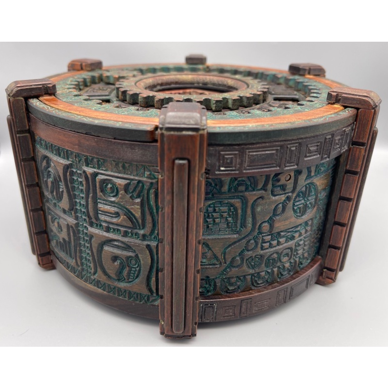 SunDial Puzzle Box by Jesse Born