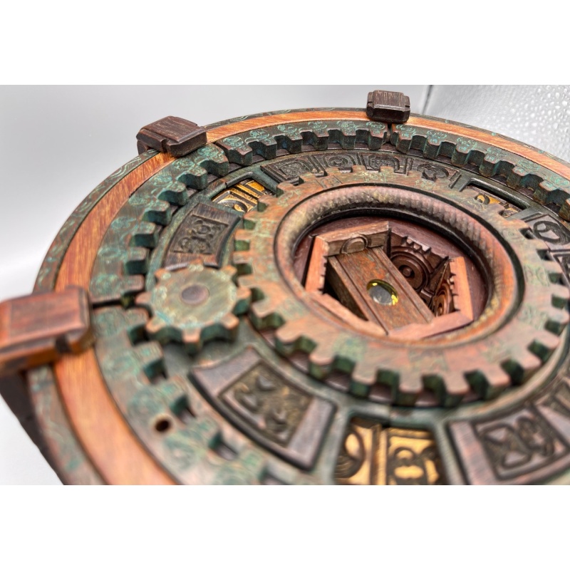 SunDial Puzzle Box by Jesse Born