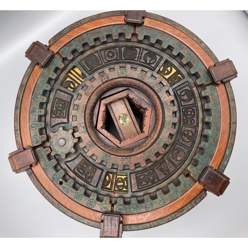 SunDial Puzzle Box by Jesse Born