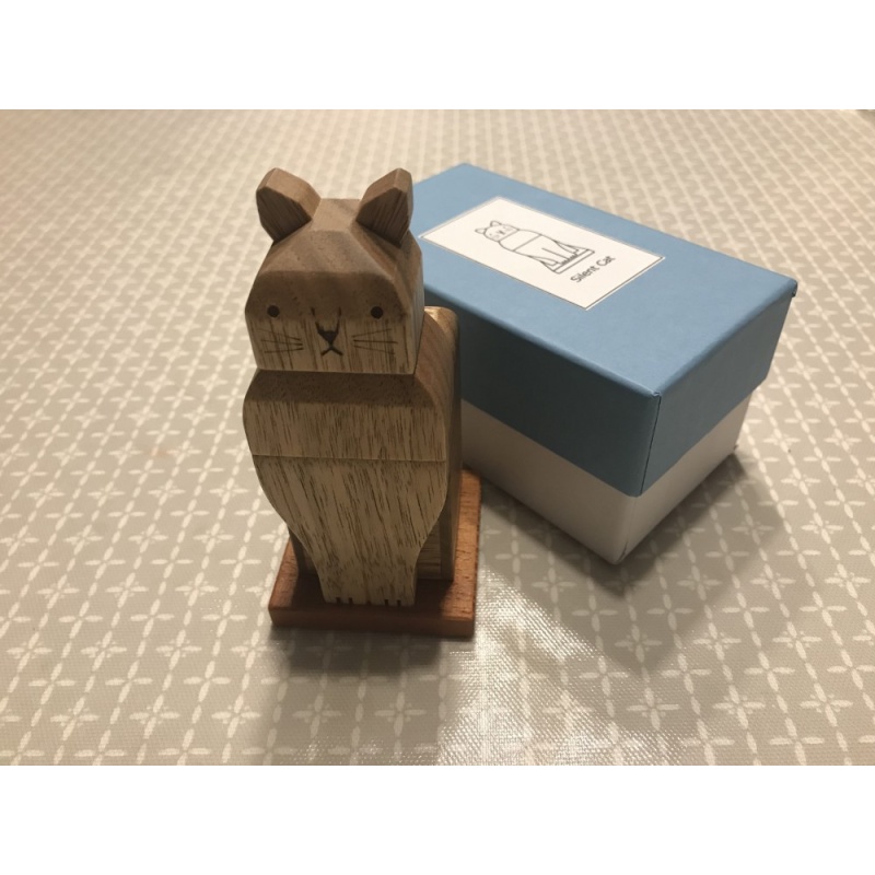 Karakuri Christmas 2018 silent Cat box by Yoh Kakuda