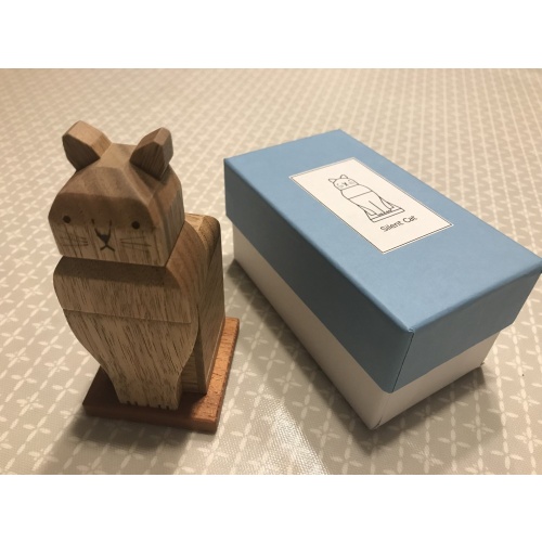 Karakuri Christmas 2018 silent Cat box by Yoh Kakuda