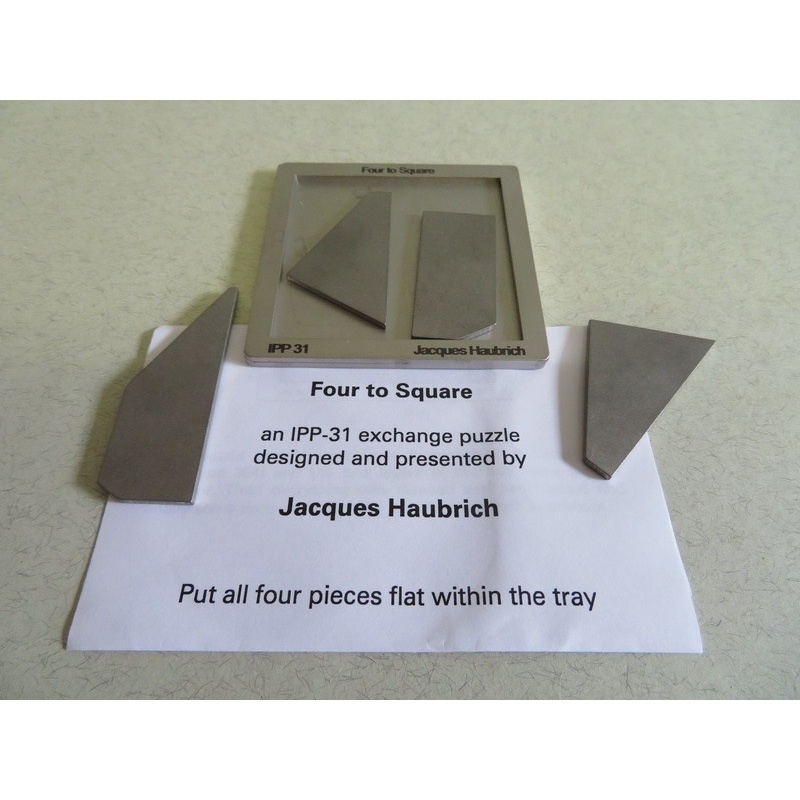 Four to Square , IPP31 exchange puzzle