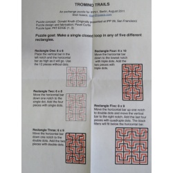 Tromino Trails , IPP31 exchange puzzle