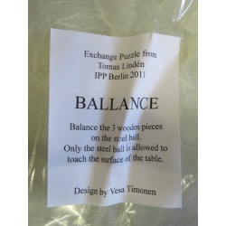 Ballance , IPP31 exchange puzzle