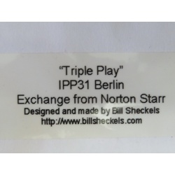 Triple Play , IPP31 exchange puzzle