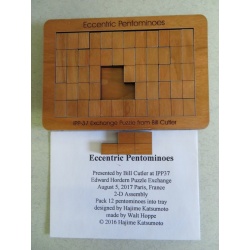 Eccentric Pentominoes, IPP37 exchange puzzle