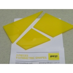 3 pieces 9 symmetric shapes, IPP37 exchange puzzle