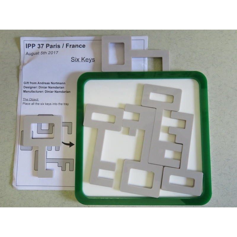 Six Keys, IPP37 exchange puzzle