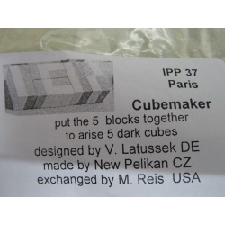 Cubemaker, IPP37 exchange puzzle