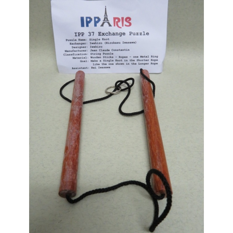 Single Knot, IPP37 exchange puzzle
