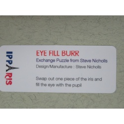 Eye Fill Burr, IPP37 exchange puzzle