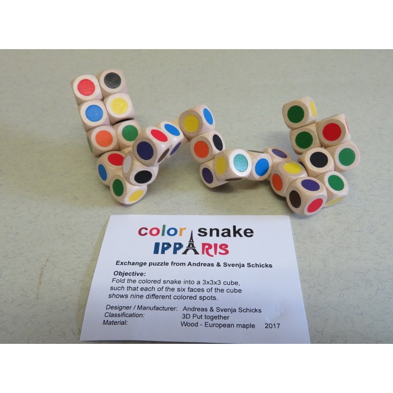 color snake, IPP37 exchange puzzle