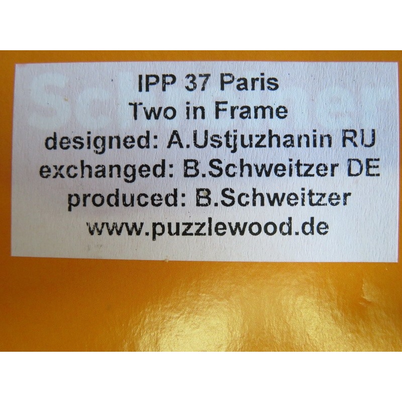 Two in Frame - Type B, IPP37 exchange puzzle