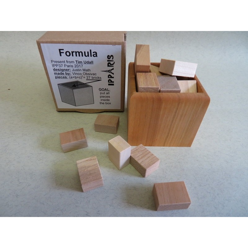 Formula, IPP37 exchange puzzle