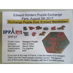 Hexagon Puzzle, IPP37 exchange puzzle