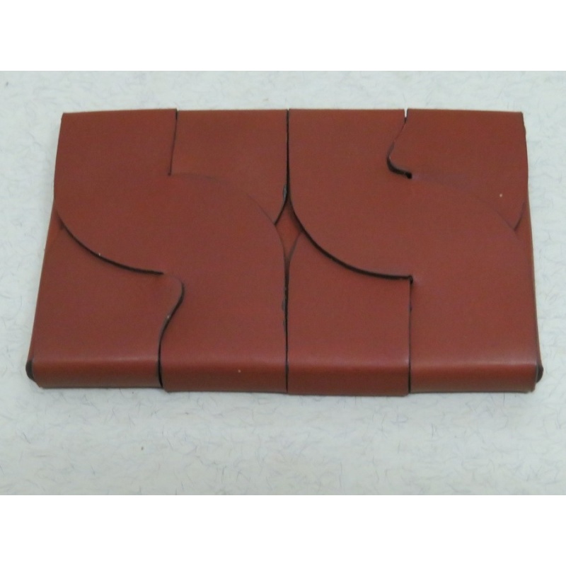 Topolorigamic card case, IPP17 exchange puzzle