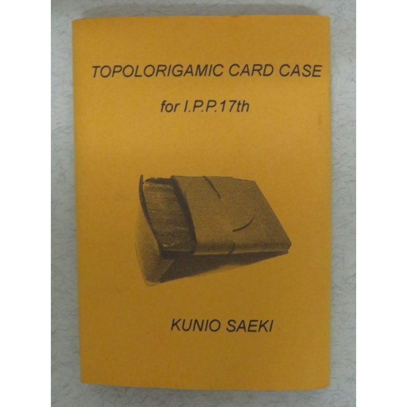 Topolorigamic card case, IPP17 exchange puzzle