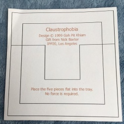 Claustrophobia, IPP20 exchange puzzle