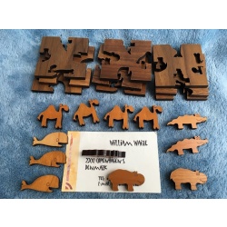Zoo puzzle, by William Waite