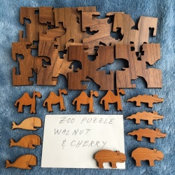 Zoo puzzle, by William Waite