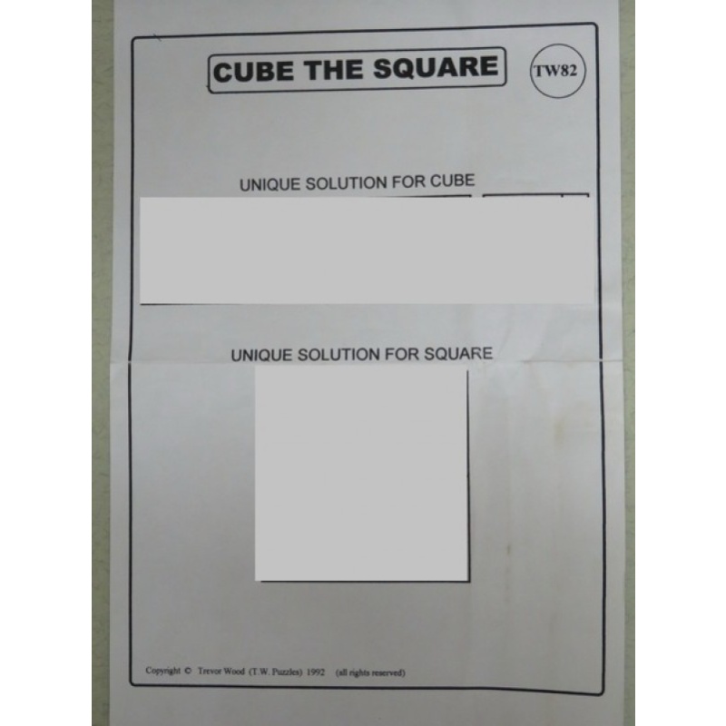 Cube the square - Trevor Wood 82