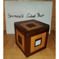 Sonneveld Cubed Burr made by Tom Lensch