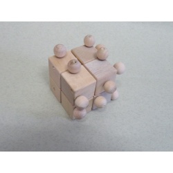 Cubes and sticks puzzle, IPP16 exchange puzzle