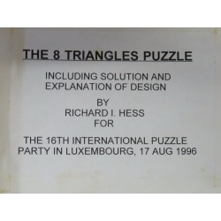 The 8 triangles puzzle, IPP16 exchange puzzle