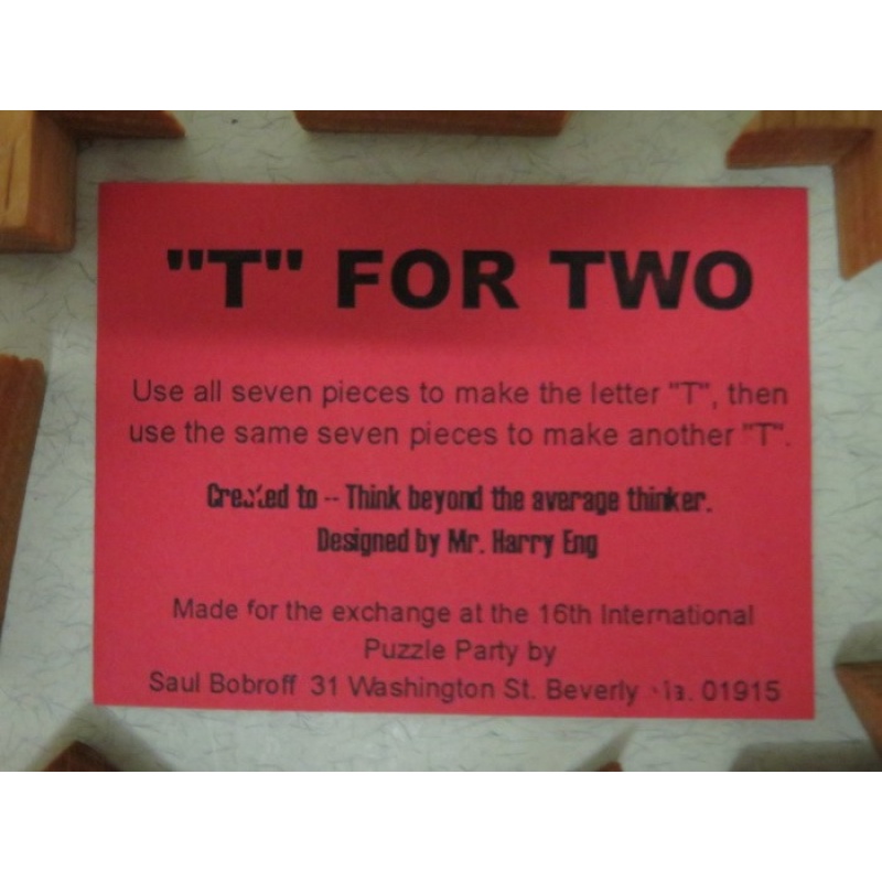 T for two, IPP16 exchange puzzle