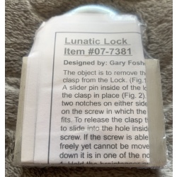 Unopened lunatic lock