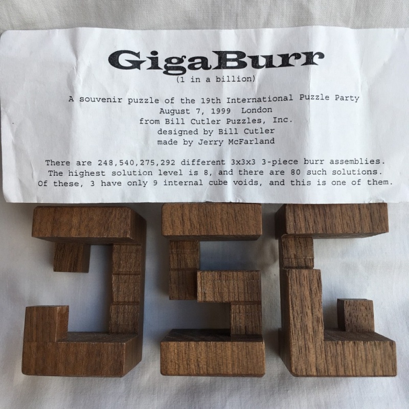 GigaBurr, IPP19 exchange puzzle