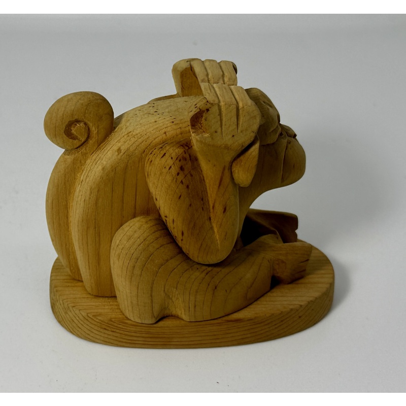 Mongolian Monkey interlocking burr