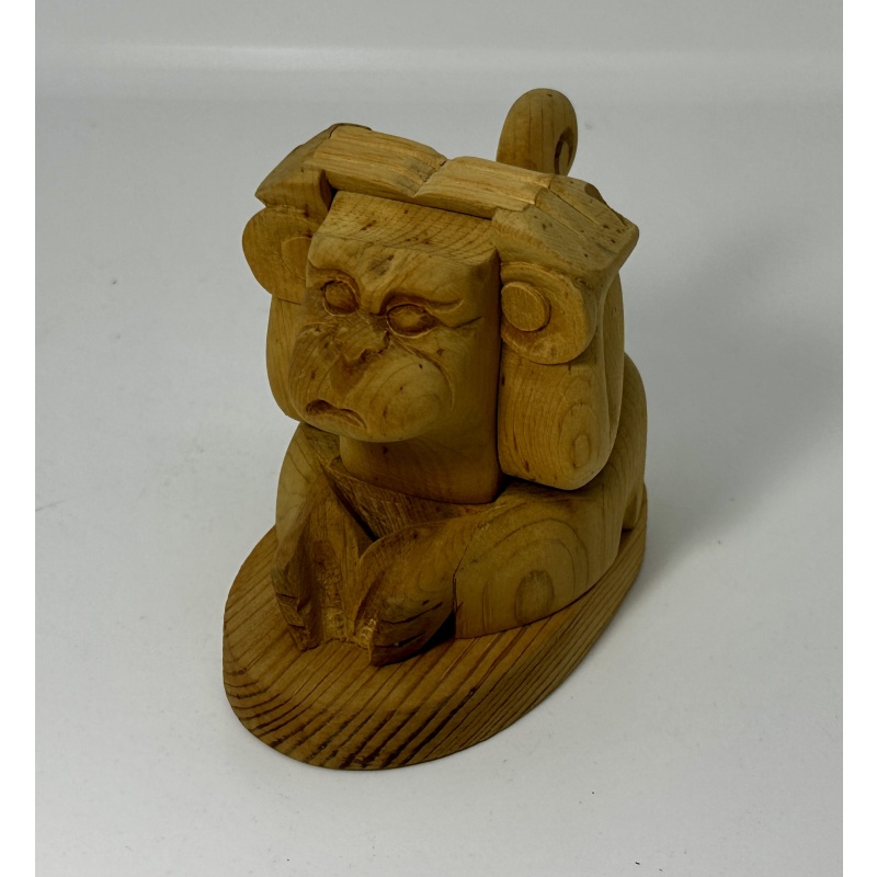 Mongolian Monkey interlocking burr