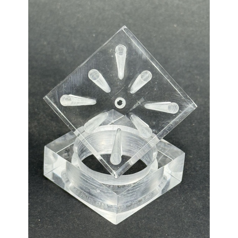 Nine drilled holes impossible object