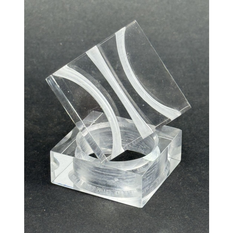 Nine drilled holes impossible object