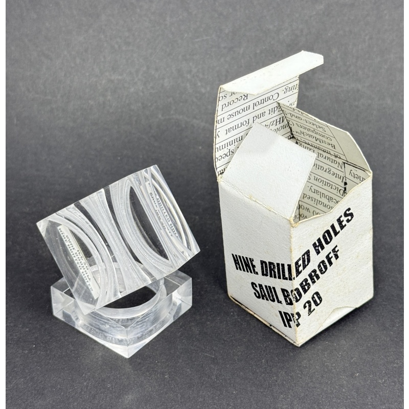 Nine drilled holes impossible object