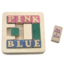 Pink and Blue by Minoru Abe