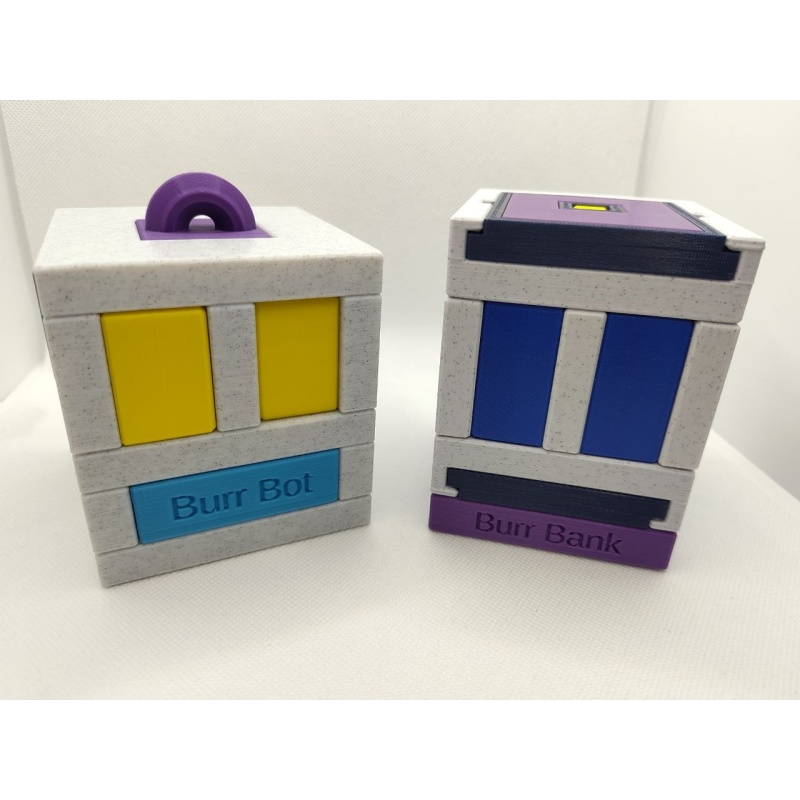 Burr Bot & Burr Bank by Andrew Crowell