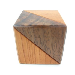 "Cube Box #2"(M-34-2) Karakuri Box Akio Kamei