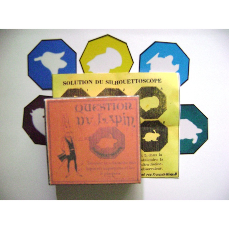 Question du Lapin or Silhouettoscope (c) Watilleaux, France 1870