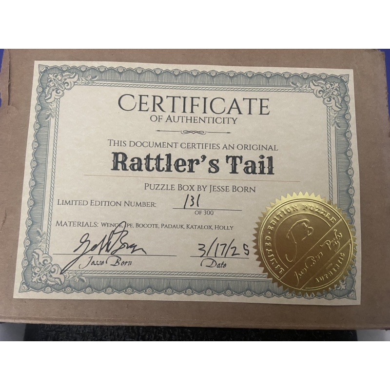 Rattlers Tail by Jesse Born