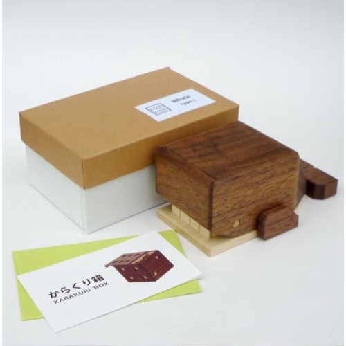 Baby Whale Karakuri Box Osamu Kasho