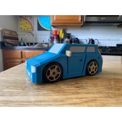 Slammed Car by Juno - 3D Printed by Gerard Hudson