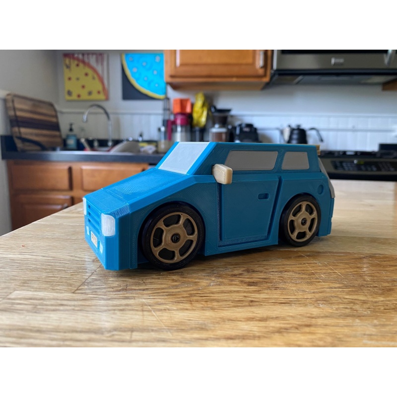 Slammed Car by Juno - 3D Printed by Gerard Hudson