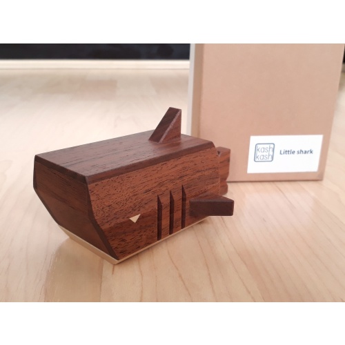 Little shark karakuri box by Osamu Kasho