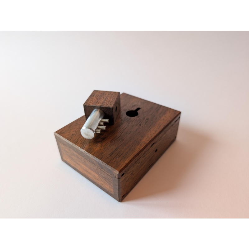 Lock Box by Eric Fuller (2022) Walnut