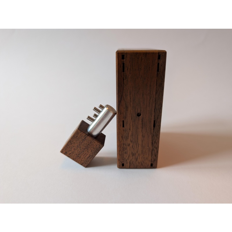 Lock Box by Eric Fuller (2022) Walnut
