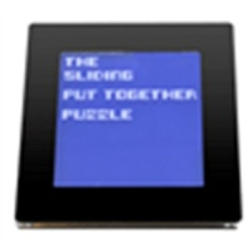 THE SLIDING PUT TOGETHER PUZZLE (c) Ton Delsing