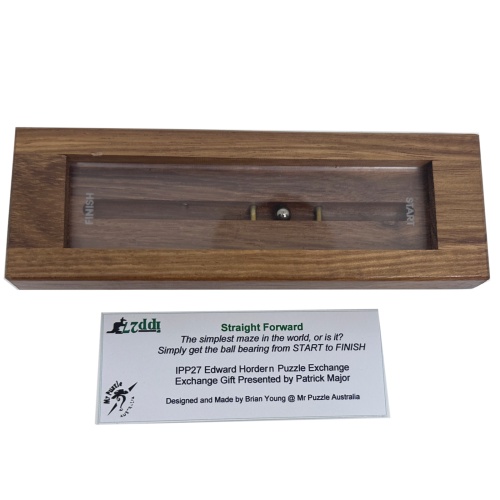 Straight Forward tricky puzzle IPP27 exchange